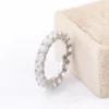 Additional product photograph showing the ring design, setting and band.
