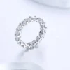 Additional product photograph showing the ring design, setting and band.