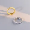 Additional product photograph showing the ring design, setting and band.