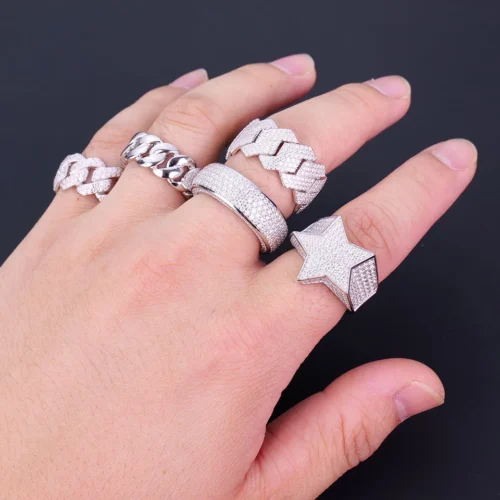 Product photograph showing the jewelry design collection.