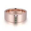 Round Moissanite Ring shown in the product photograph.