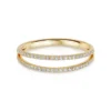 Round Moissanite Ring in 925 Sterling Silver shown in the product photograph.