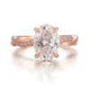 Additional product photograph showing the ring design, setting and band.
