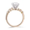 Additional product photograph showing the ring design, setting and band.