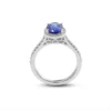 Additional product photograph showing the ring design, setting and band.